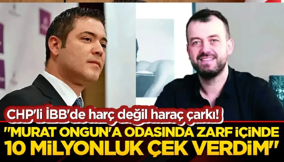 CHP'li İBB'de har&ccedil; değil hara&ccedil; &ccedil;arkı!
