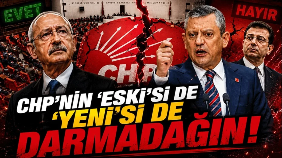 CHP&rsquo;nin &lsquo;Eski&rsquo;si de &lsquo;Yeni&rsquo;si de darmadağın!