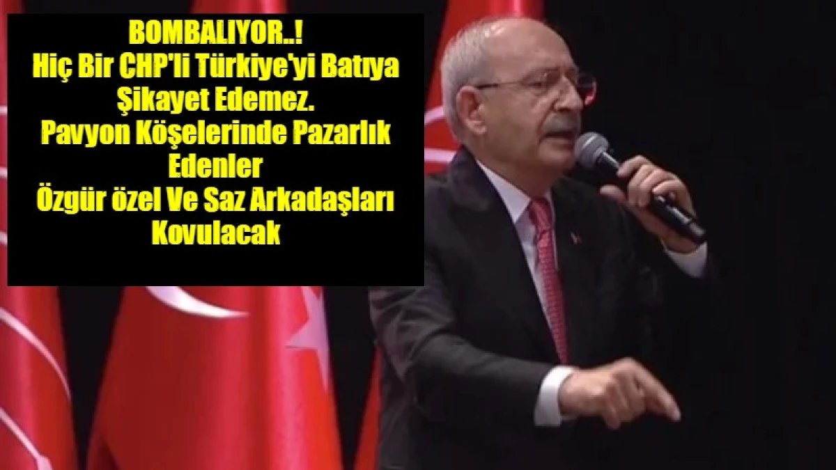 CHP'ye ve T&uuml;rkiyeye İhanet Eden Hırsız Vatan Hainleri Kovulacak