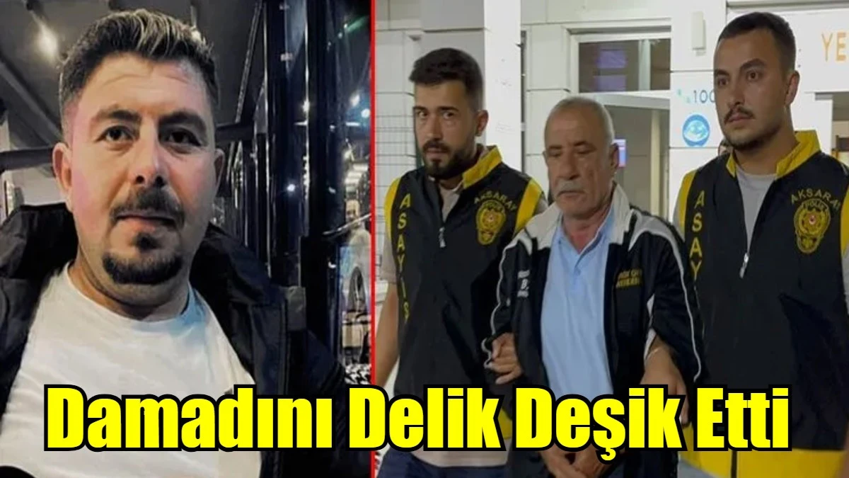 Damadını Delik Deşik Etti