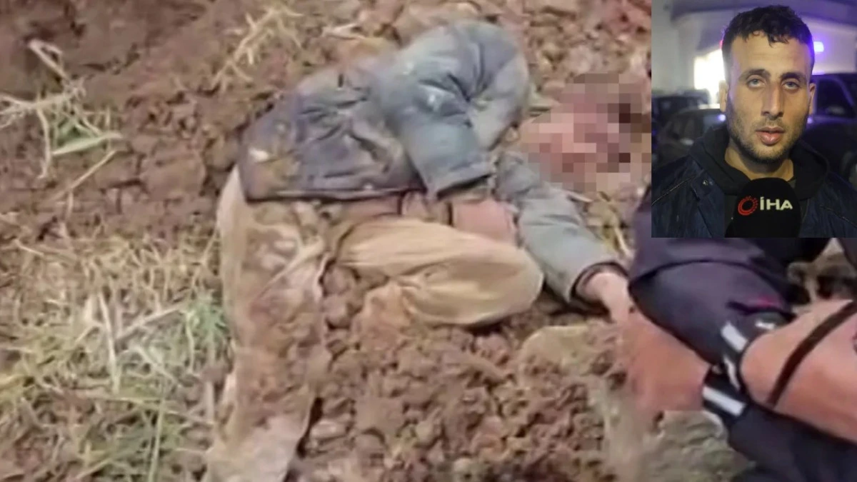 dayısının gömdüğü evladını bulanları alnından öptü