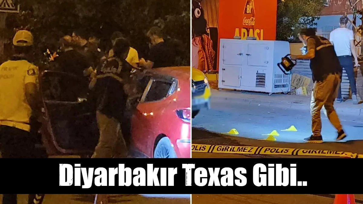  Diyarbakır da Silahlı Çatışma: 2 Kişi Öldü, 5 Kişi Yaralandı