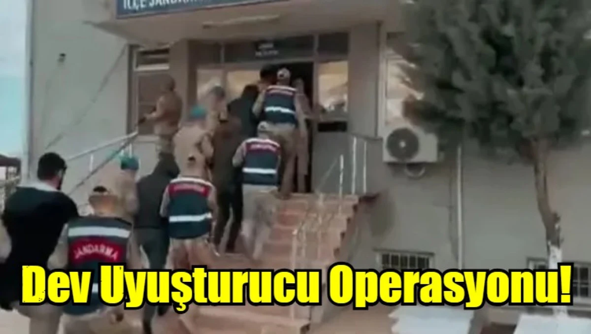 Diyarbakır’da hava destekli dev uyuşturucu operasyonu!