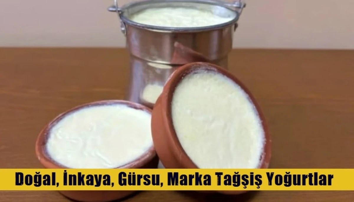 Doğal, İnkaya, G&uuml;rsu, Marka Tağşiş Yoğurtlar Almayın Yemeyin.