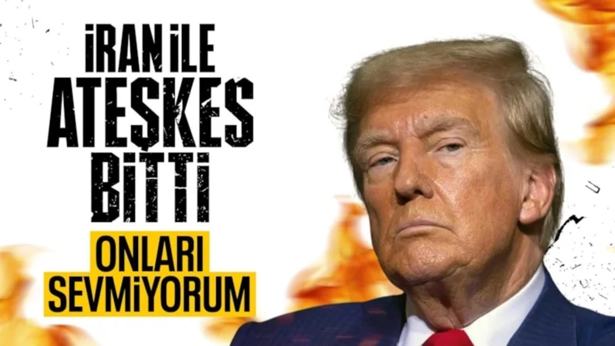 Donald Trump: İran'la ateşkes bence bitti