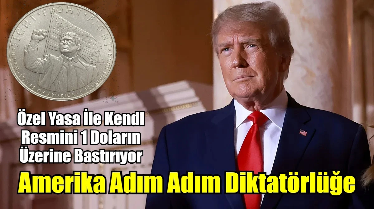 Donald Trump’ın yüzü, 1 dolarlara bastırılacak
