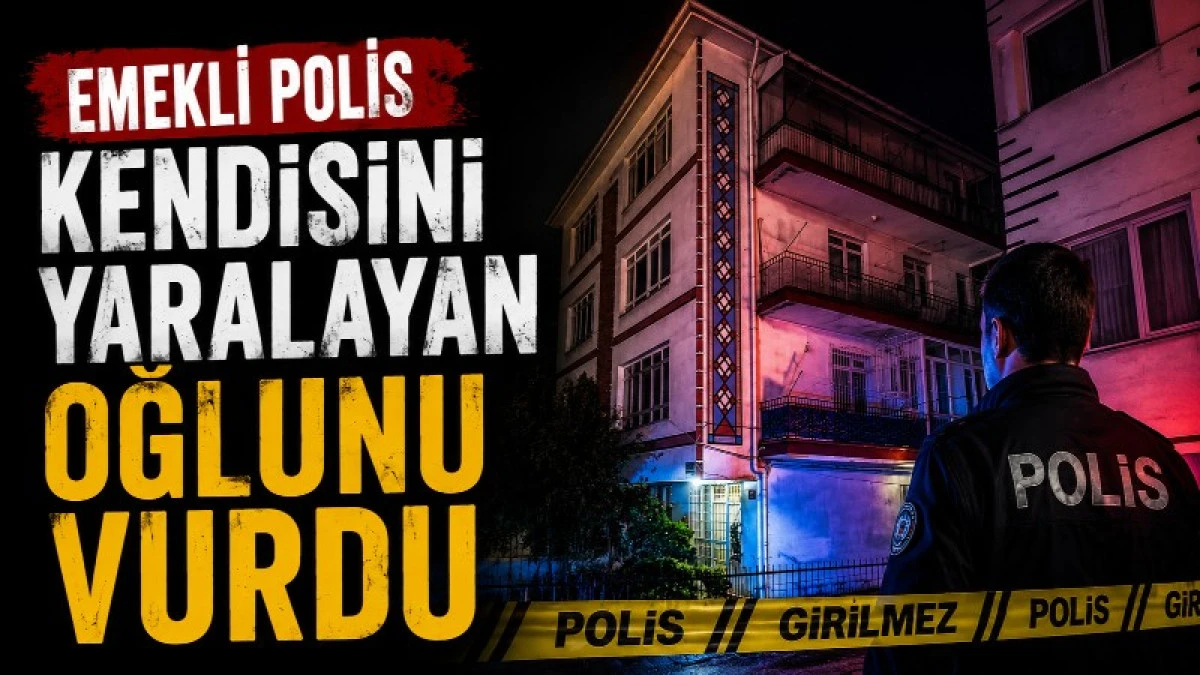 Emekli polis, cezaevinden izinli &ccedil;ıkan oğlunu &ouml;ld&uuml;rd&uuml;