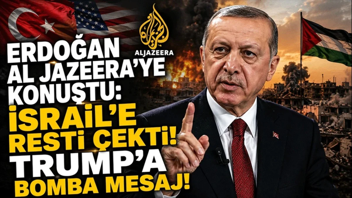 Erdoğan Al Jazeera'ye Konuştu