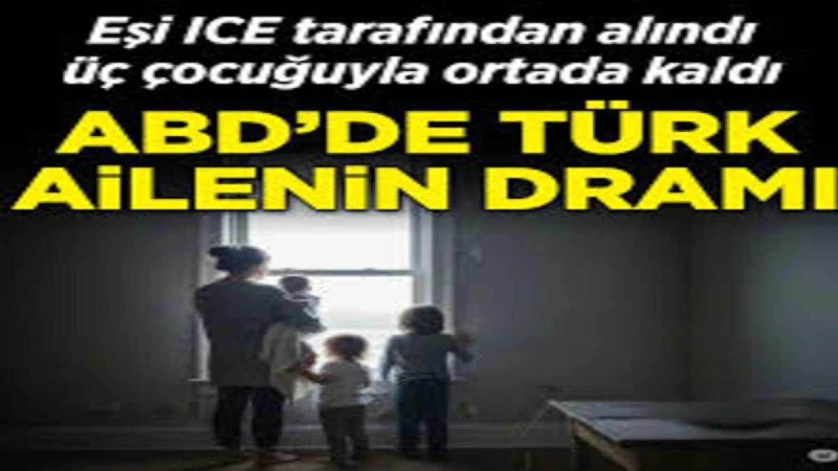Eşi ICE tarafından tutuklanan anne iki &ccedil;ocuğuyla yardım bekliyor