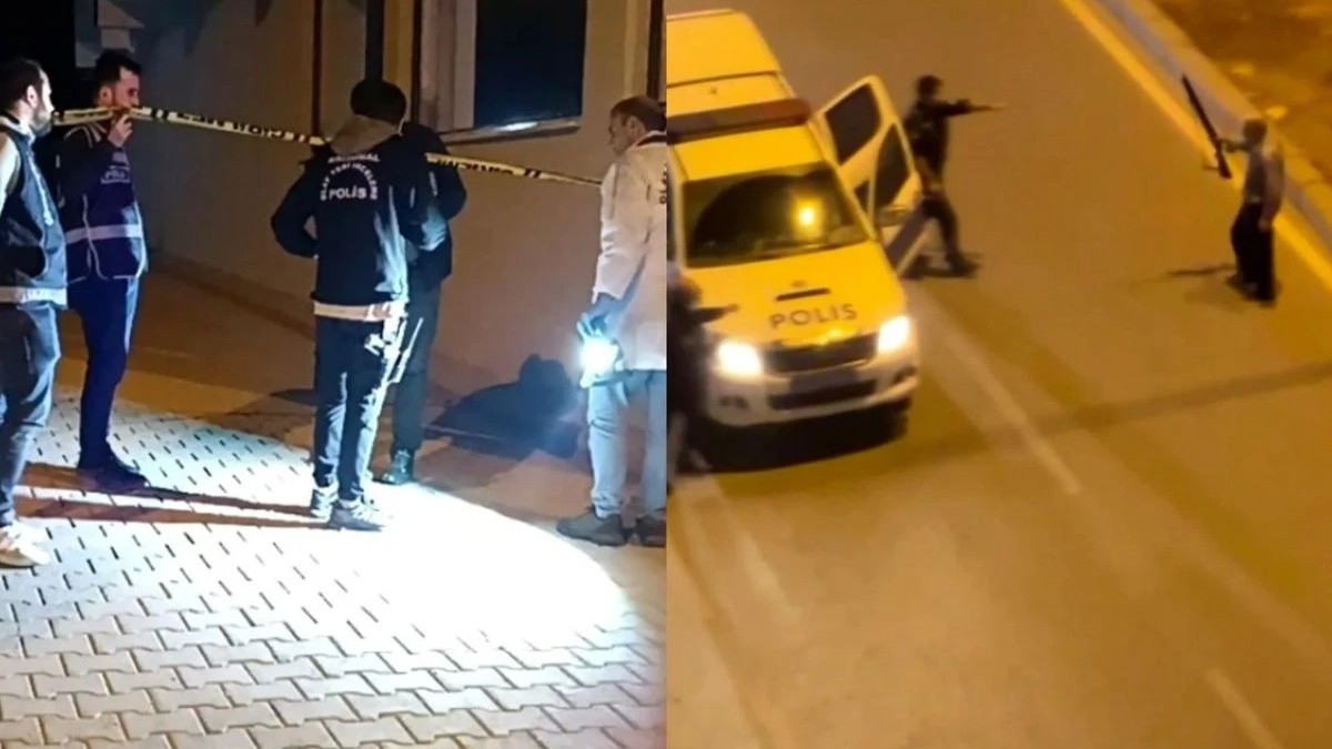 Eşini Öldürdü, Oğlunu Yaraladı!