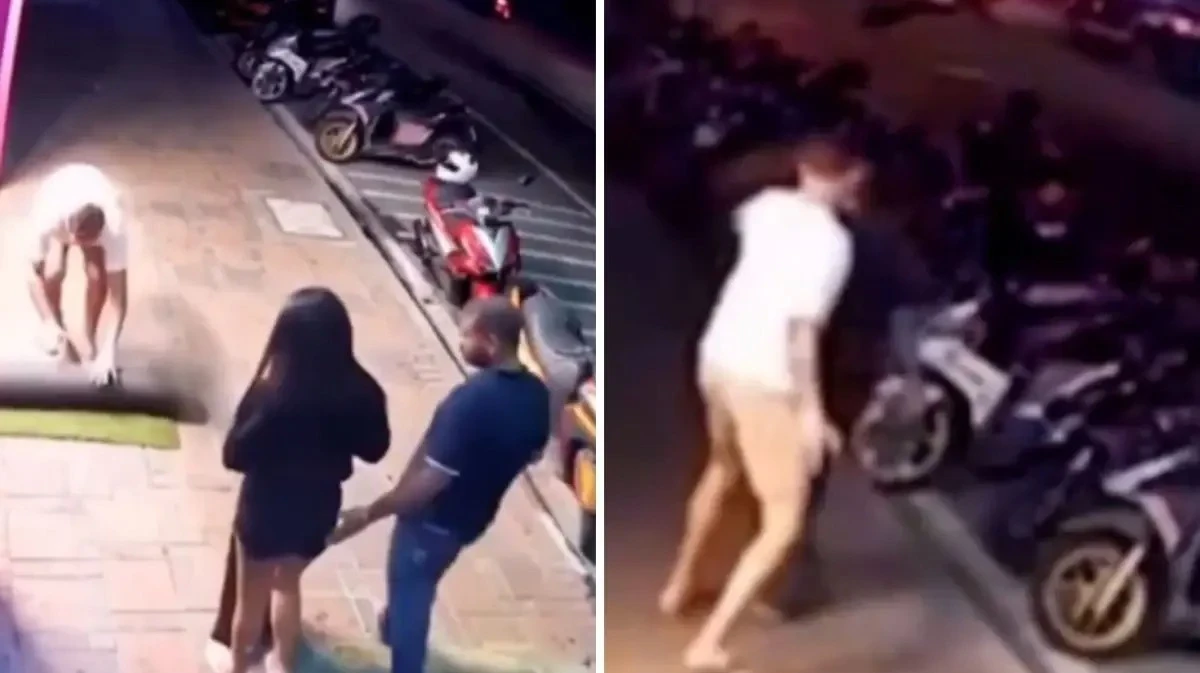 Eşini Taciz Eden Sapığı Tek Tokatla Bayılttı