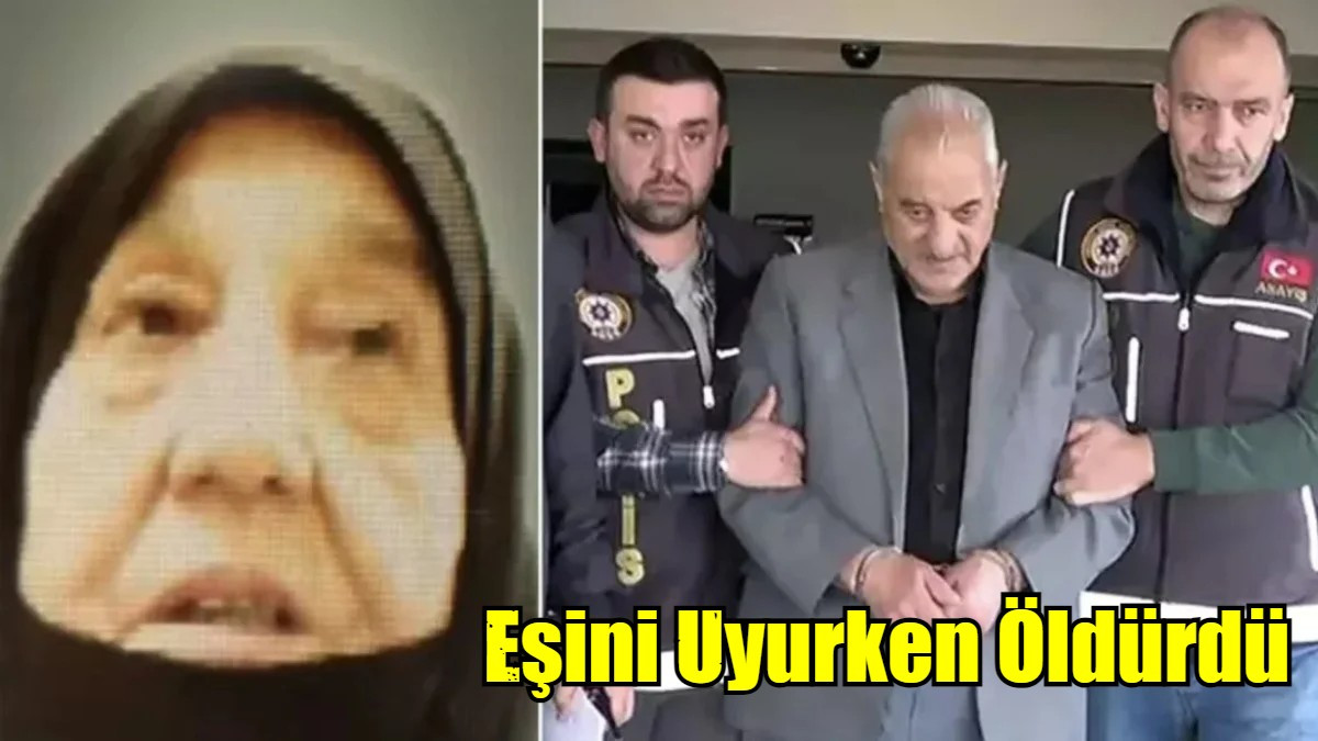Eşini Uyurken Öldürdü