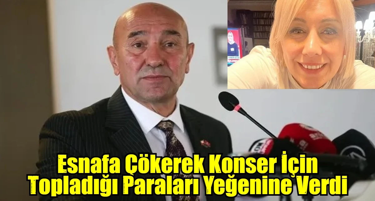 Esnafa &Ccedil;&ouml;kerek Konser İ&ccedil;in Topladığı Paraları Yeğenine Verdi