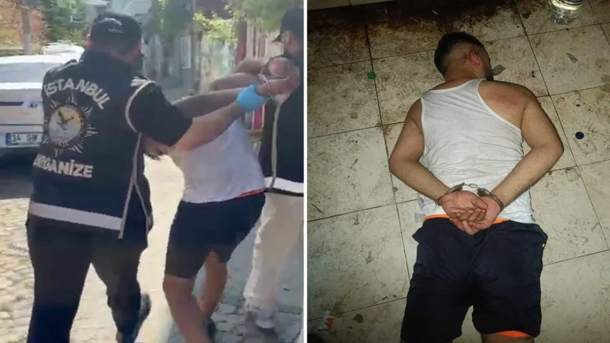 Esnafa Kan Kusturan &Ccedil;ete Yakalandı