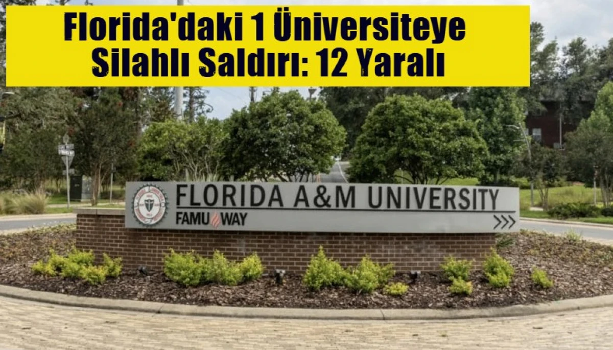 Florida'daki &Uuml;niversiteye  Silahlı Saldırı: 12 Yaralı