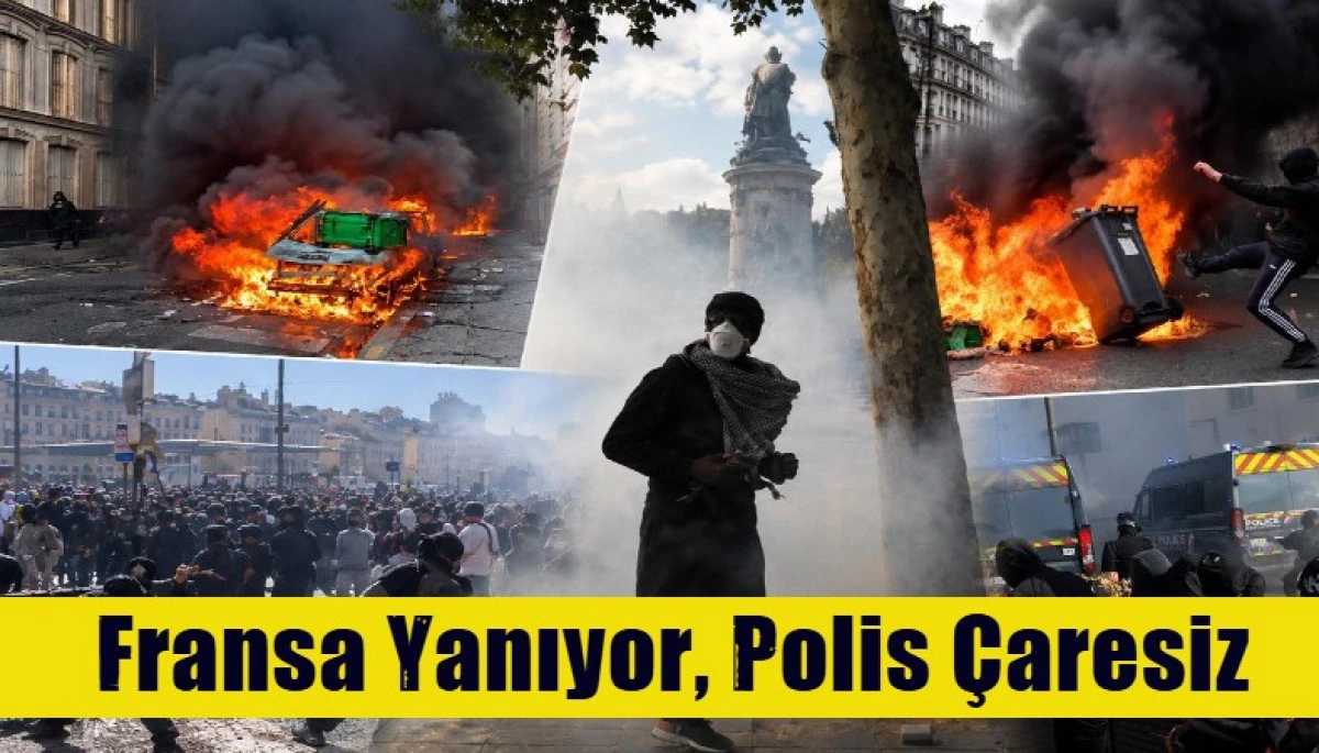 Fransa Yanıyor, Polis &Ccedil;aresiz