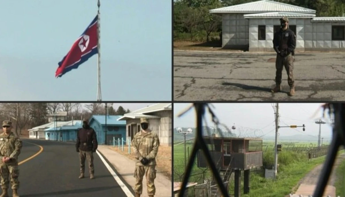 G&uuml;ney Kore-Kuzey Kore Sınırında Patlama