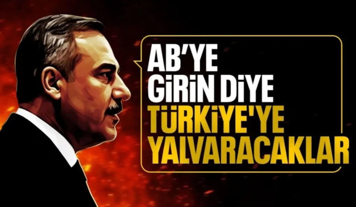 Hakan Fidan: Avrupa T&uuml;rkiye'ye AB'ye katılın diye yalvaracak