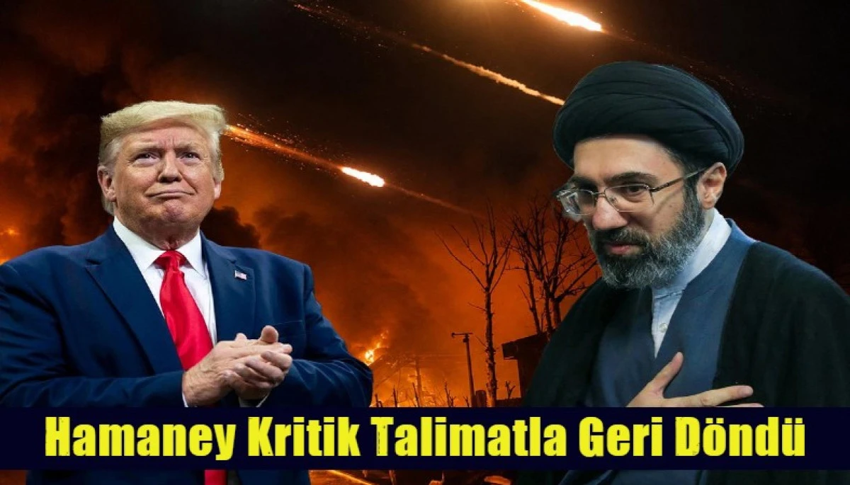 Hamaney Kritik Talimatla Geri D&ouml;nd&uuml;