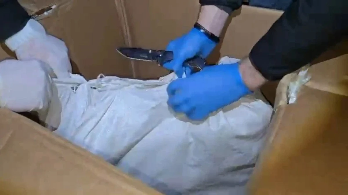 Hatay'da 11 Kilo 200 Gram Skunk Yakalandı