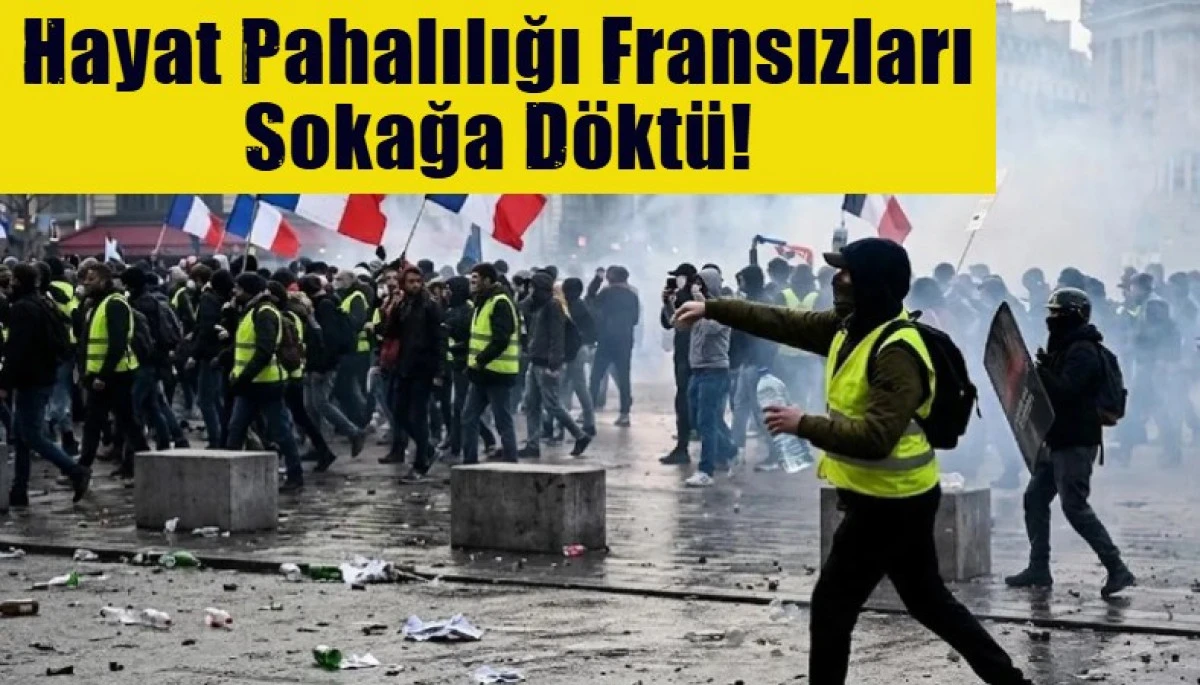 Hayat pahalılığı sokağa d&ouml;kt&uuml;!