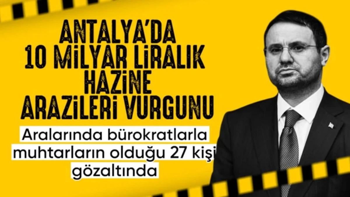 Hazine taşınmazlarından haksız kazan&ccedil; sağlayanlara operasyon