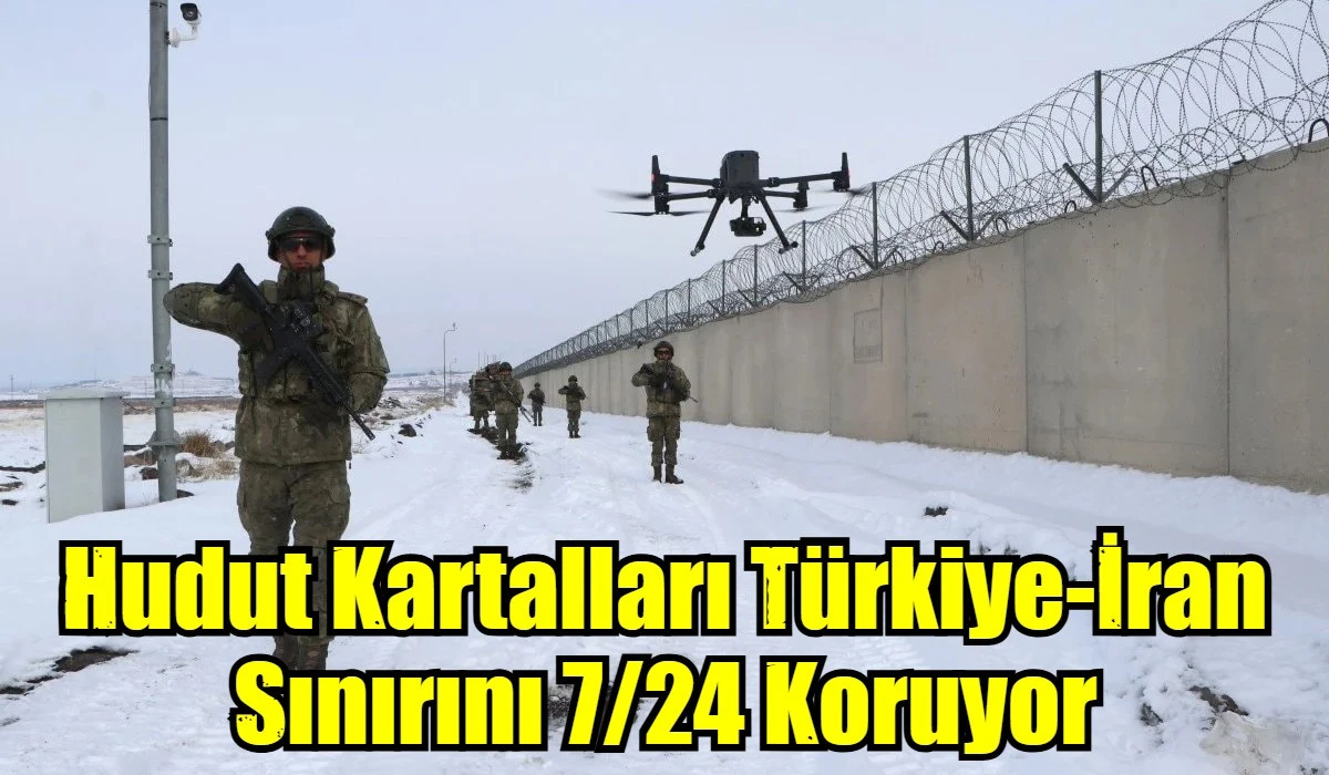 Hudut Kartalları T&uuml;rkiye-İran Sınırını 7/24 Koruyor