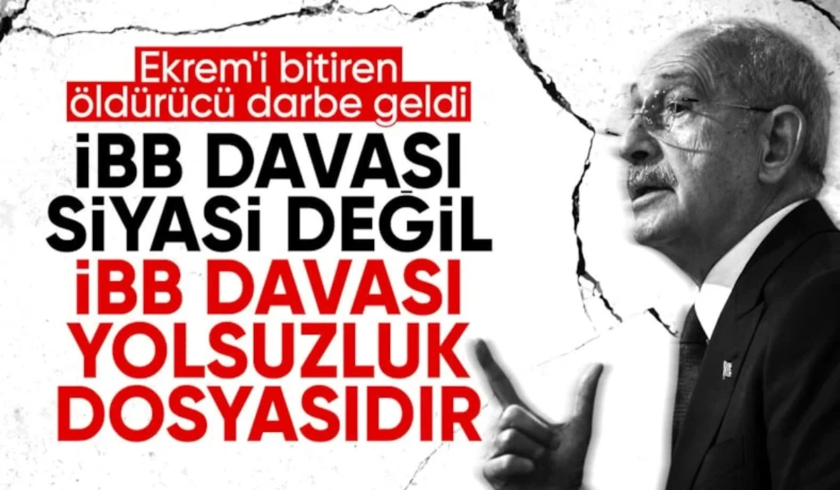 İBB davası siyasi değil yolsuzluk