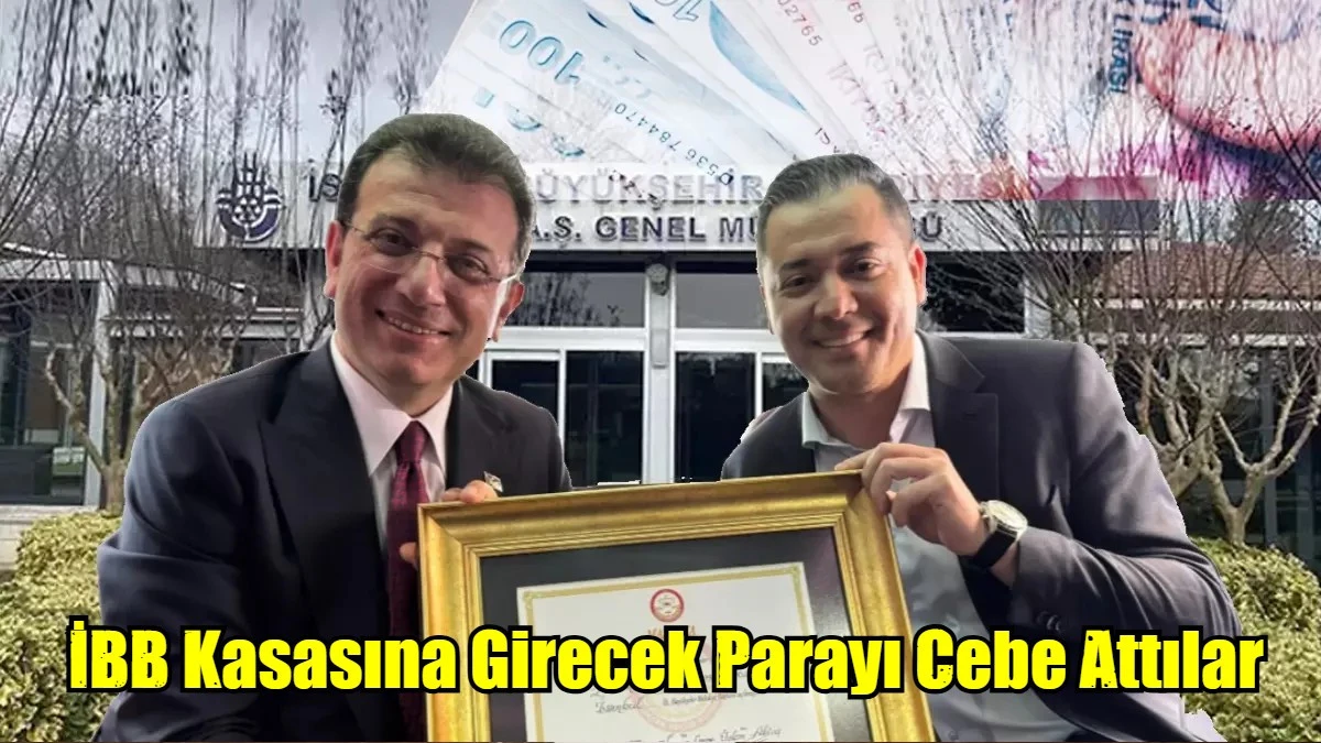 İBB Kasasına Girecek Parayı Cebe Attılar