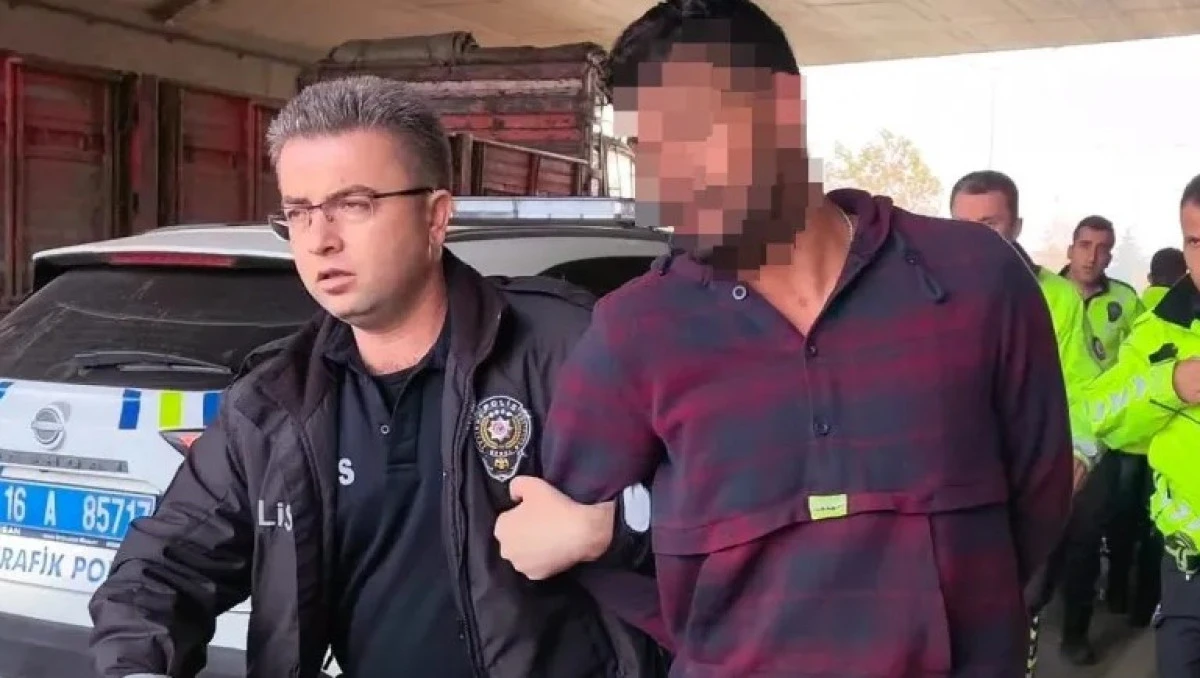 İnsan Öldürüp Kaçarken Polise Ateş Açtı