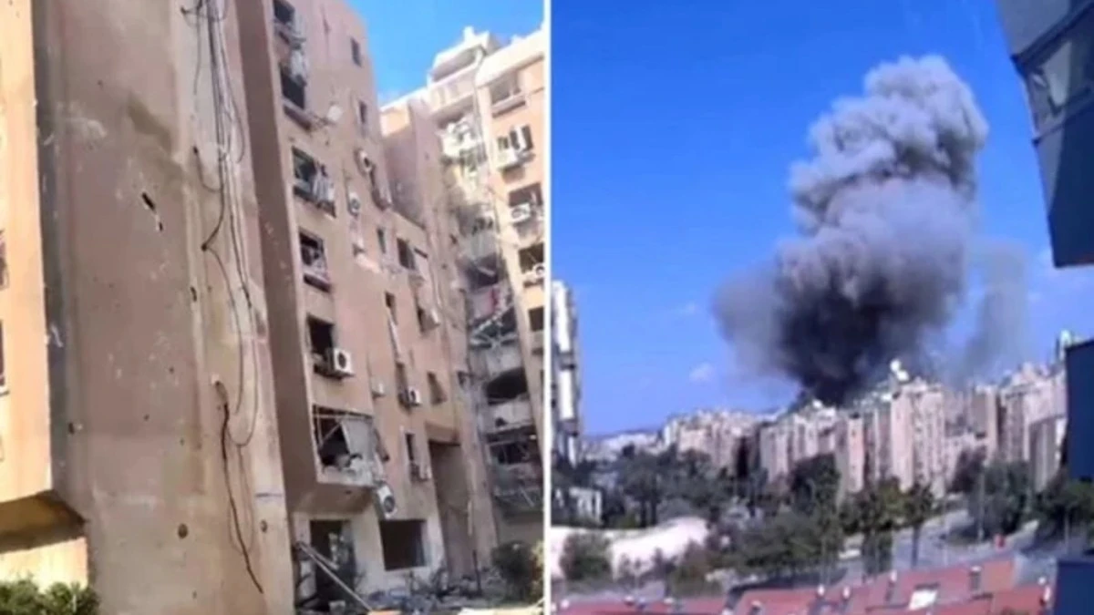 İran İsrail'i Vurdu