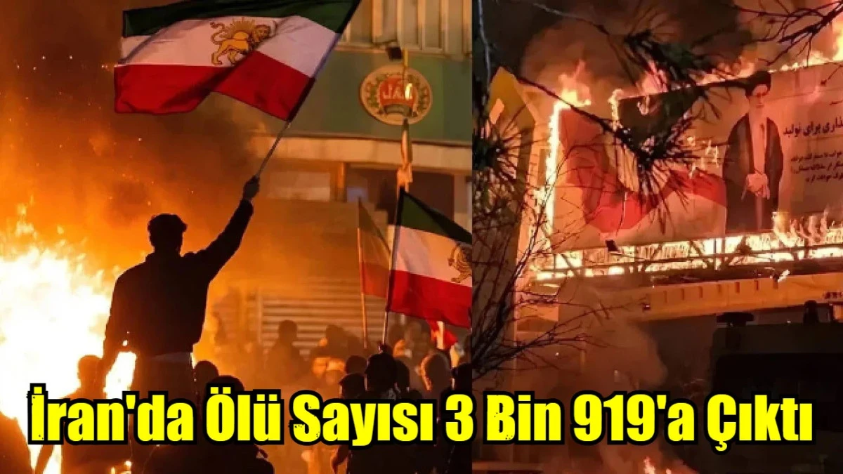 İran'da &Ouml;l&uuml; Sayısı 3 Bin 919'a &Ccedil;ıktı