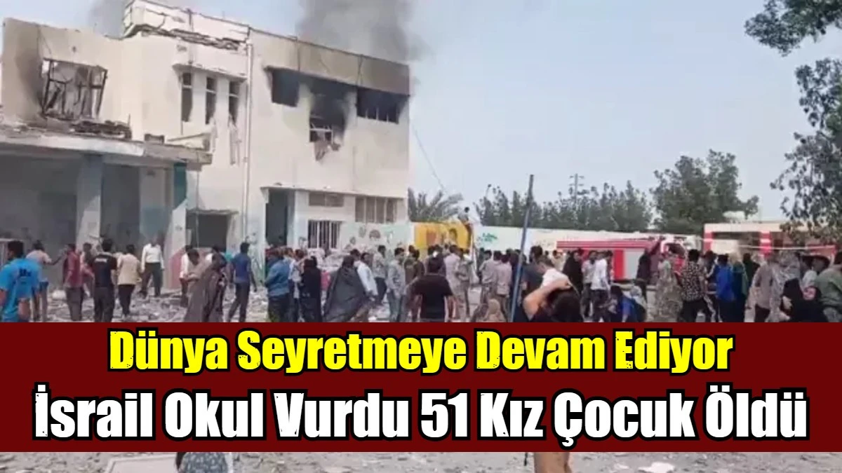 İsrail Masum Kız &Ccedil;ocuklarını &Ouml;ld&uuml;rd&uuml;