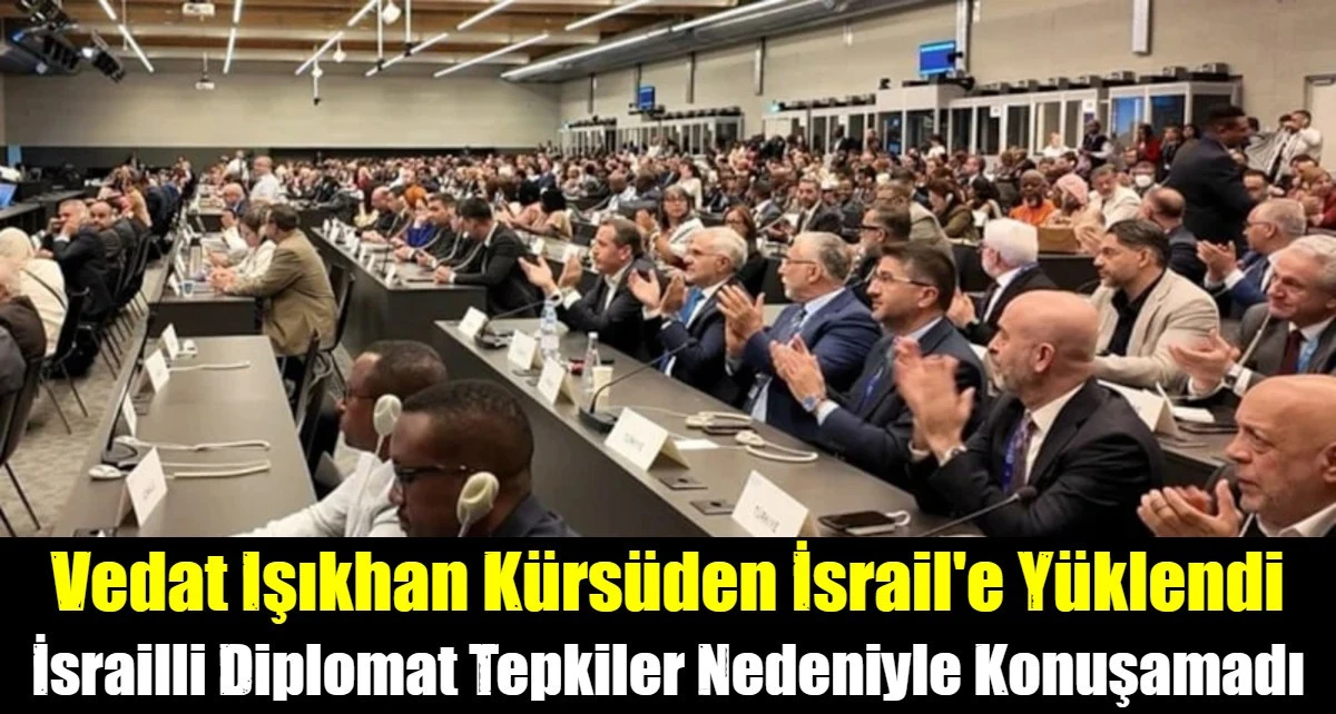 İsrailli Diplomat Tepkiler Nedeniyle Konuşamadı