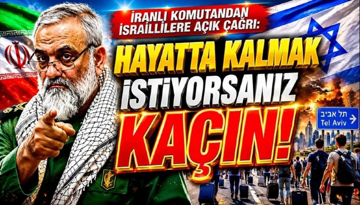 İsraillilere A&ccedil;ık &Ccedil;ağrı: &ldquo;Hayatta Kalmak İstiyorsanız Ka&ccedil;ın&rdquo;