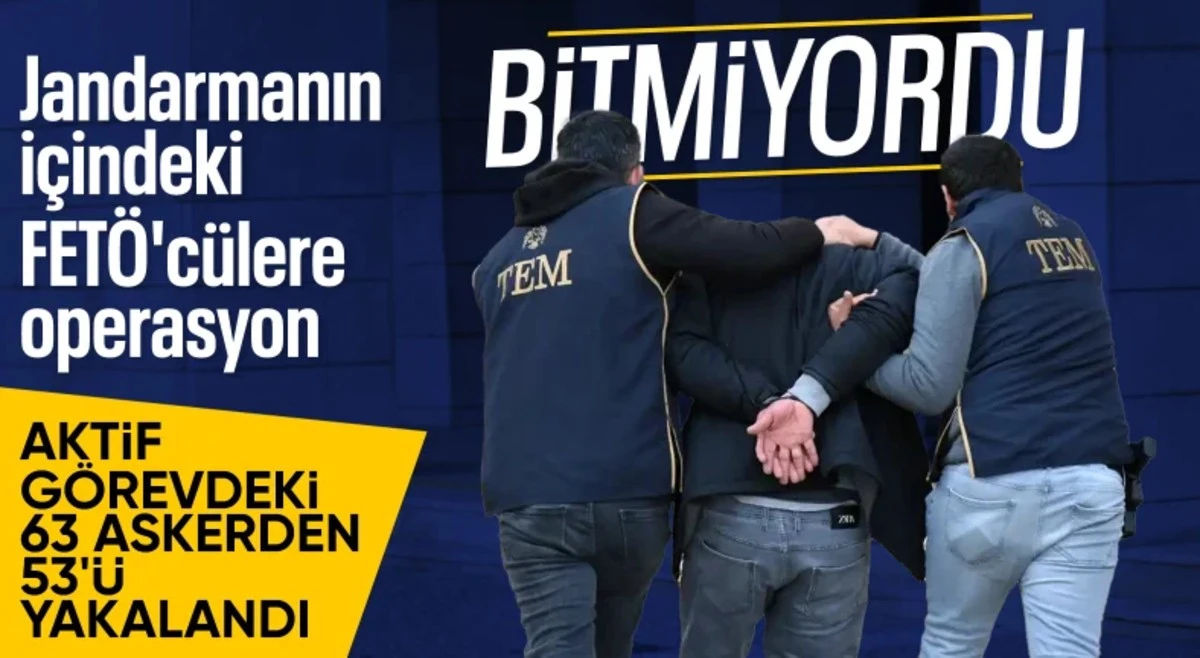 İstanbul merkezli 36 ilde FETÖ operasyonu