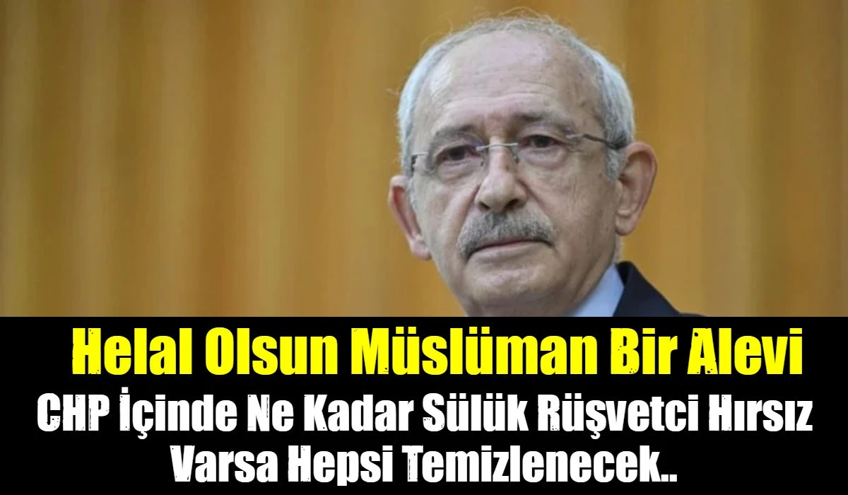 İşte ger&ccedil;ek bir alevi..Helal olsun