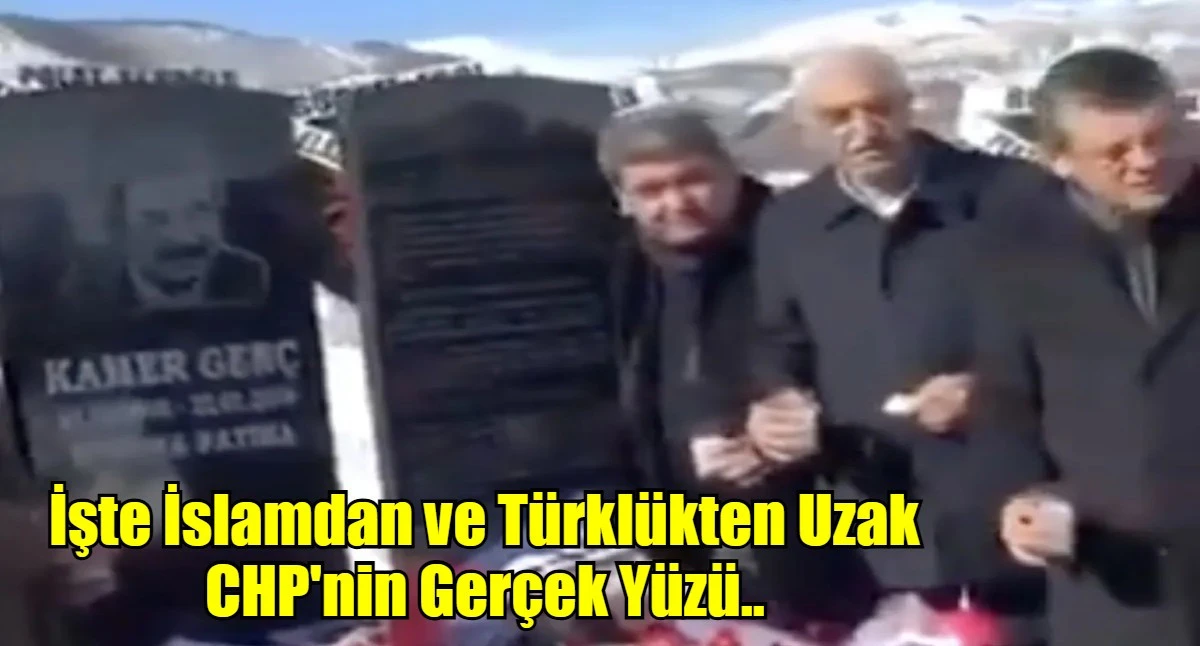 İşte İslamdan ve T&uuml;rkl&uuml;kten Uzak CHP'nin Ger&ccedil;ek Y&uuml;z&uuml;..