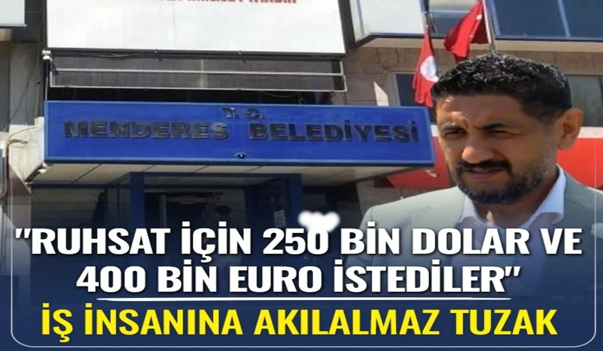 İzmir'de iş insanından 'R&uuml;şvet ve Kumpas' iddiası