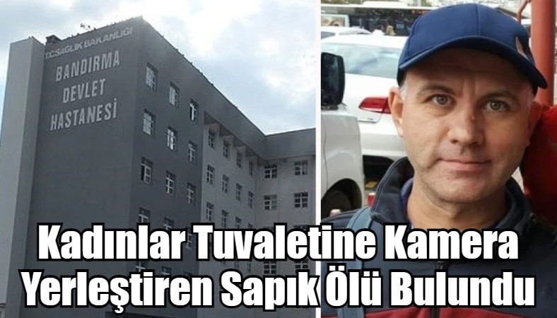 Kadınlar Tuvaletine Kamera Yerleştiren Sapık Ölü Bulundu
