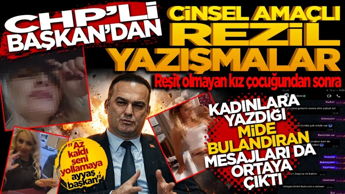 Kadınlarla yazdığı mide bulandıran mesajları ortaya &ccedil;ıktı