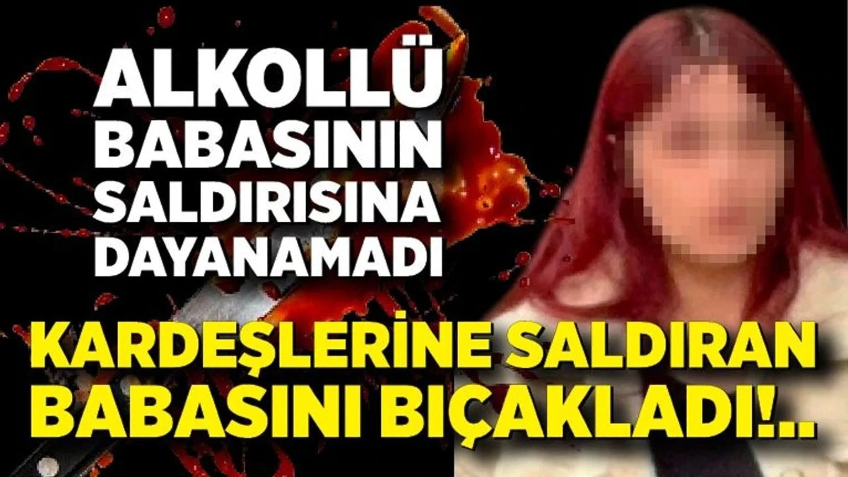 Kardeşlerini Döven Babasını Bıçakladı