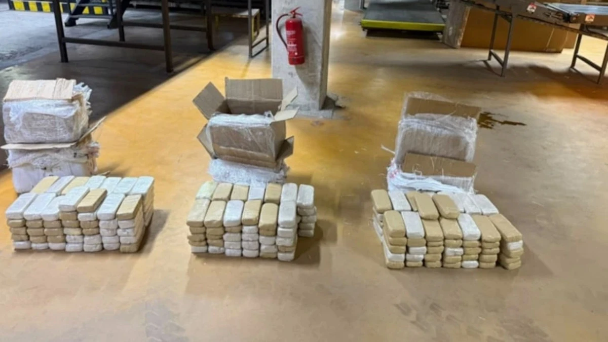 Kargo Aktarma Merkezinden 109 Kilo Uyuşturucu &Ccedil;ıktı