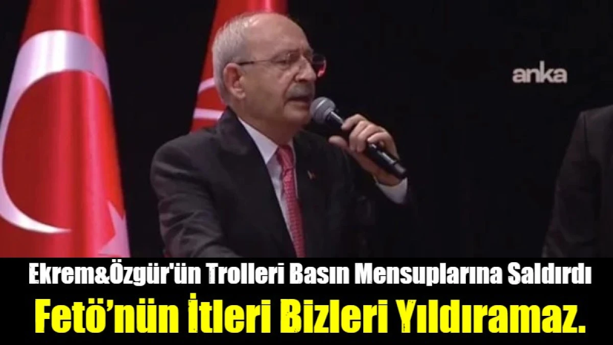 Kılı&ccedil;daroğlu, 'Fet&ouml;&rsquo;n&uuml;n itleri yıldıramaz bizleri' sloganlarını susturdu