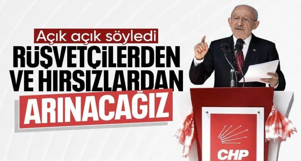 Kılı&ccedil;daroğlu: R&uuml;şvet&ccedil;ilerden ve hırsızlardan hesap soracağım