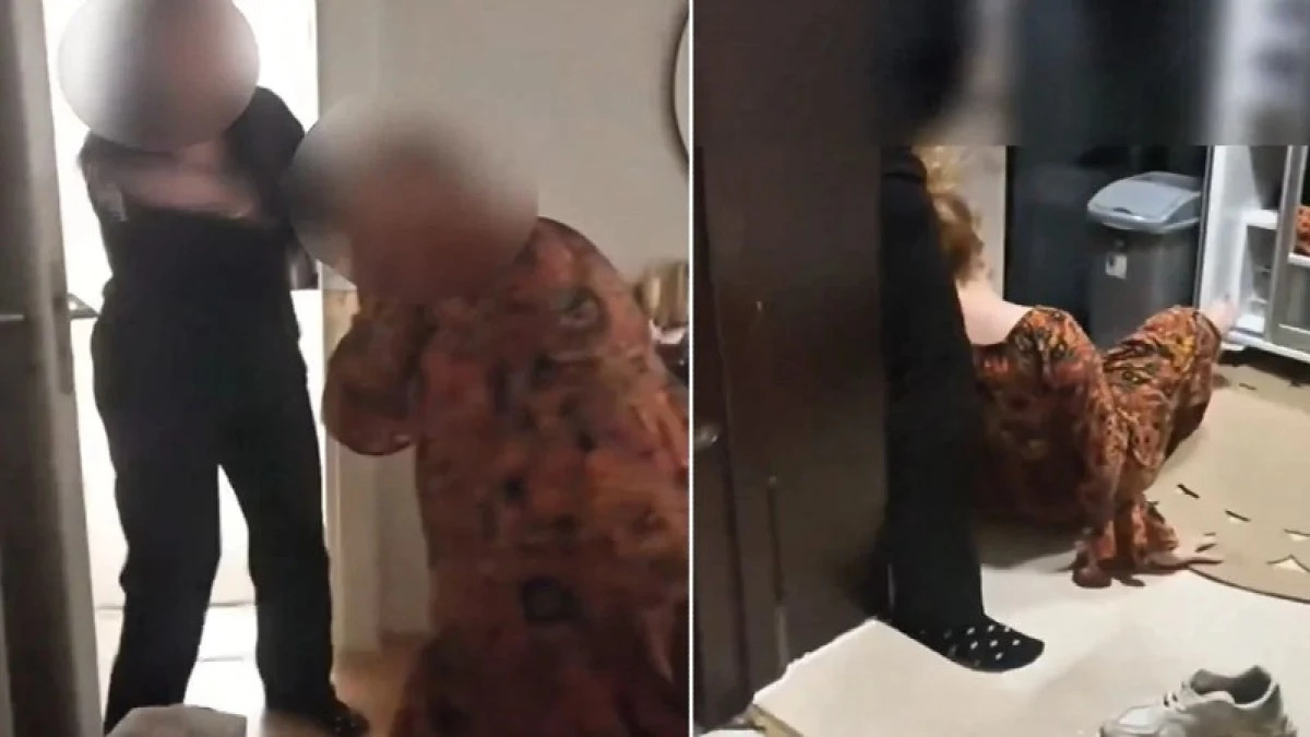 Kocasını Komşu Kadın İle Yatak Odasında Yakaladı