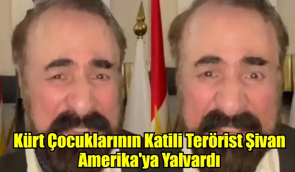 K&uuml;rt &Ccedil;ocuklarının Katili Ter&ouml;rist Şivan Amerika'ya Yalvardı