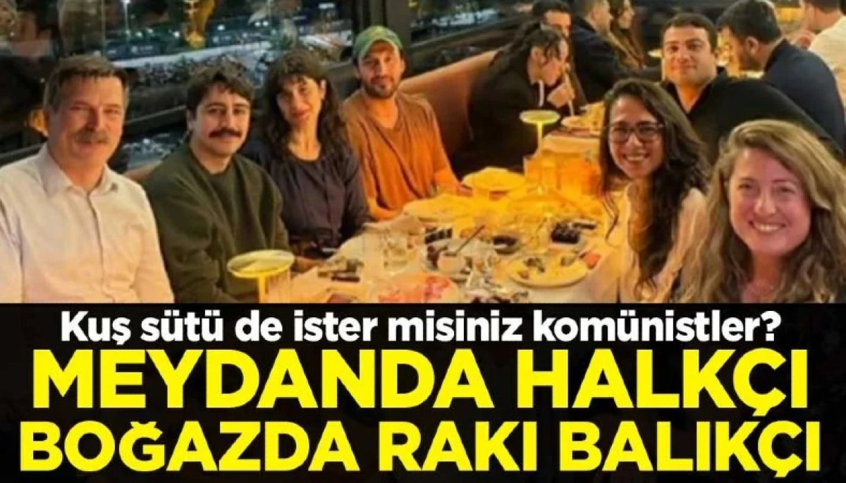 Kuş s&uuml;t&uuml; de ister misiniz kom&uuml;nistler?