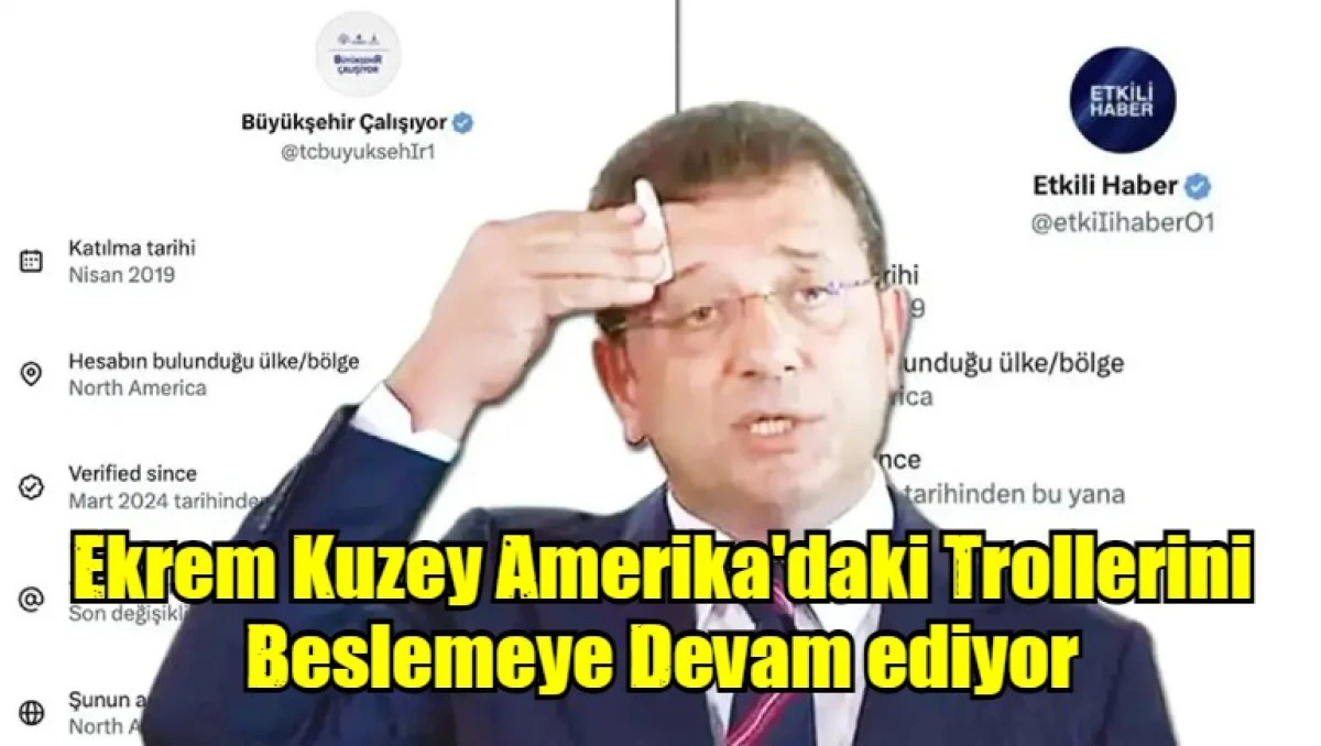 Kuzey Amerika'daki Trollerini Beslemeye Devam ediyor