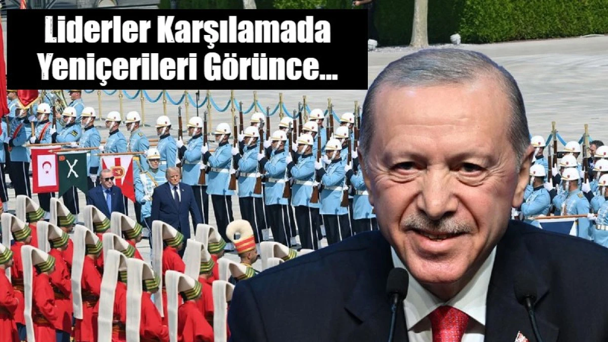 Liderler Karşılamada Yeni&ccedil;erileri G&ouml;r&uuml;nce...